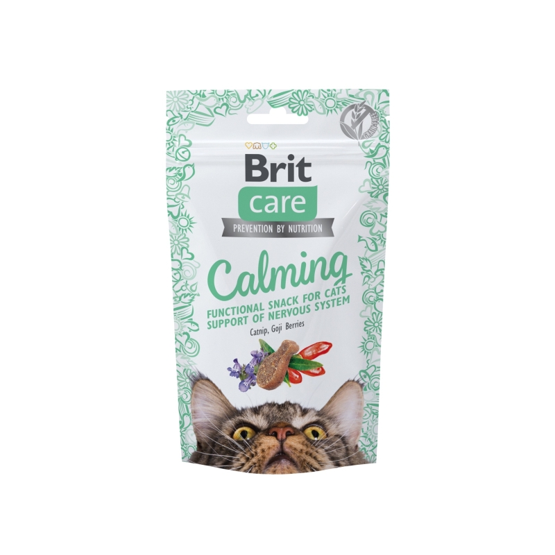 Brit Care Cat Snack Calming maiused kassile 50g Brit Care Cat Snack Calming maiused kassile 50g