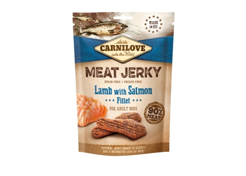 Carnilove Dog Jerky Lamb & Salmon maius koerale 100g
