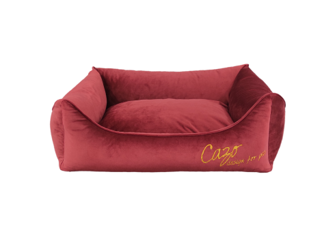 Cazo Soft Bed Milan punane pesa koertele 93x72cm