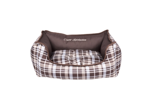 Cazo Soft Bed Scotland Line pruun pesa koertele 95x70cm