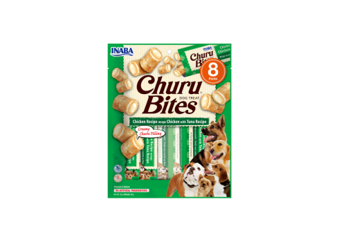 Churu Bites koeramaius kana ja tuunikalaga 8x12g