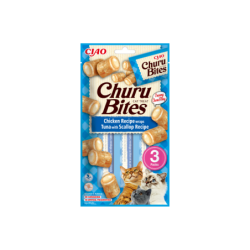 Churu Bites kassimaius kana, tuunikala ja kammkarbiga 3x10g