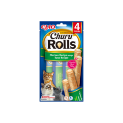 Churu Rolls kassimaius kana ja tuunikalaga 4x10g