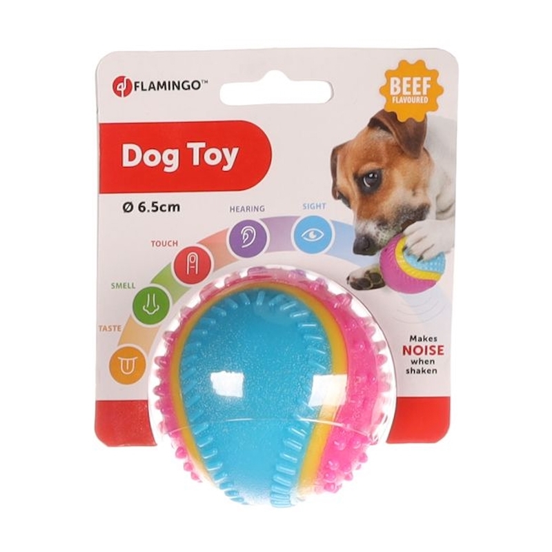 Flamingo koeralelu pall 6,5cm