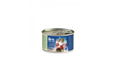 Brit Premium by Nature Turkey with Lamb konserv kassidele 200g