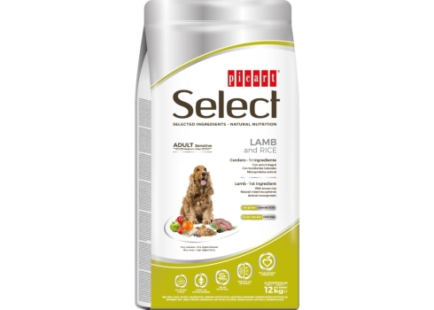 Select Adult Sensitive Lamb and Rice koeratoit 12kg