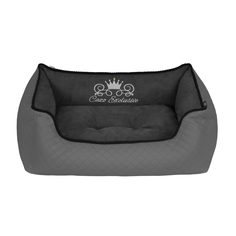 Cazo Soft Bed Royal Line hall pesa koertele 75x60cm Cazo Soft Bed Royal Line hall pesa koertele 75x60cm