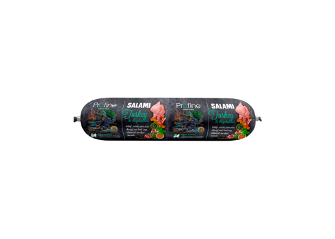 Profine Turkey & Vegetables Salami vorst koertele 800g