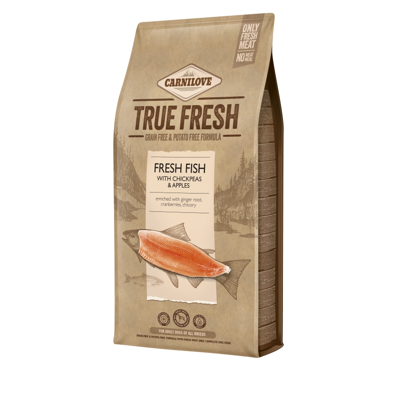 Carnilove True Fresh Fish koeratoit 11.4kg Carnilove True Fresh Fish koeratoit 11.4kg