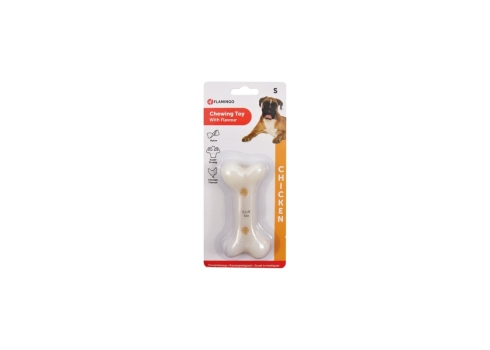 Flamingo kana maitsega närimismänguasi koerale 11cm