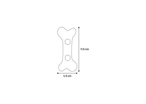 Flamingo kana maitsega närimismänguasi koerale 11cm