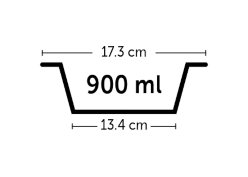 Flamingo libisemisvastase põhjaga kauss koerale ø 17cm - 900ml