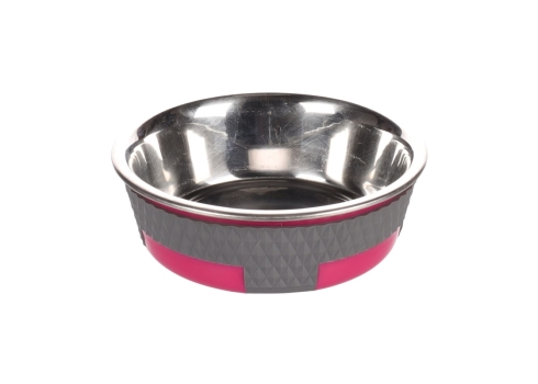 Flamingo metallkauss koerale ø 14cm - 400ml