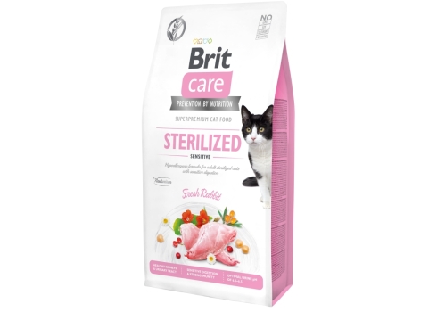 Brit Care Cat Grain-Free Sterilized Sensitive kassitoit 7 kg
