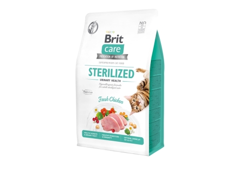 Brit Care Cat Grain-Free Sterilized Urinary Health kassitoit 0,4 kg
