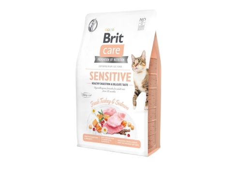 Brit Care Cat Grain-Free Sensitive Healthy Digestion kassitoit 2 kg