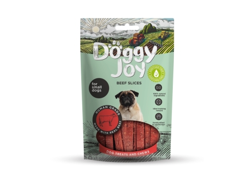 Doggy Joy beef slices närimismaiused koerale 55g