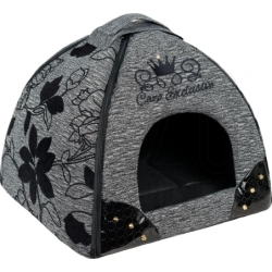 Cazo Pet House Noir hall pesa lemmikloomale 47x46x40cm