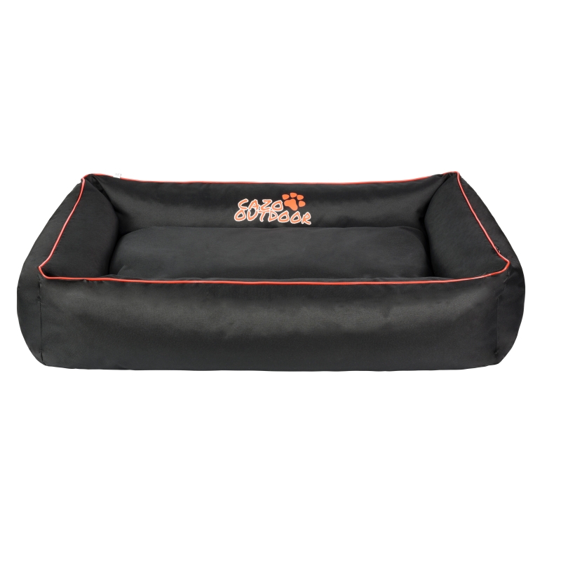 Cazo Outdoor Bed Maxy must pesa koertele 120x95cm