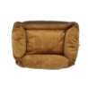 Cazo Soft Bed Velvet Gold pesa koertele 73x57cm
