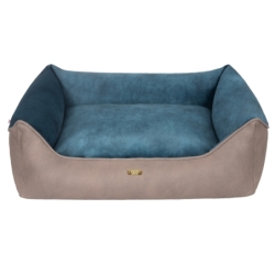 Cazo Soft Bed Velvet Turquoise pesa koertele 63x48cm