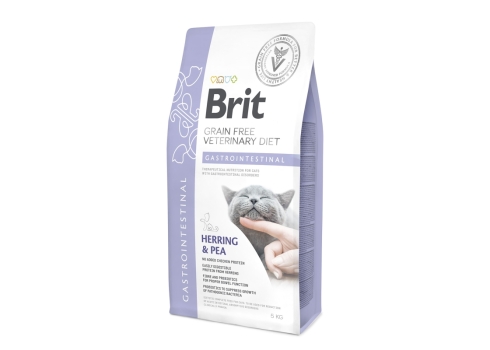 Brit Veterinary Diet Gastrointestinal erisööt kassidele 5kg