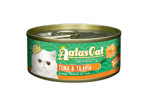 Aatas Cat Tantalizing Tuna & Tilapia konserv kassile 80g