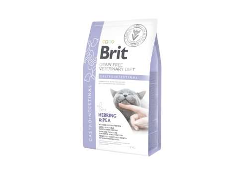 Brit Veterinary Diet Gastrointestinal erisööt kassidele 2kg