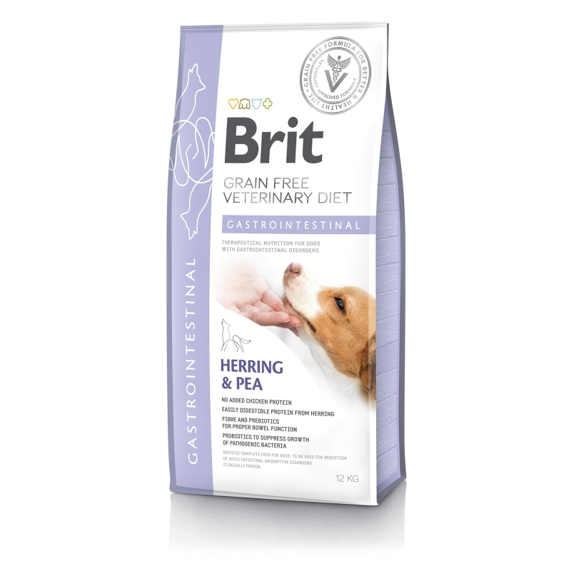 Brit Veterinary Diet Gastrointestinal erisööt koertele 12kg Brit Veterinary Diet Gastrointestinal erisööt koertele 12kg