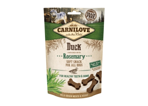 Carnilove Dog Snack Duck & Rosemary maiused koerale 200g