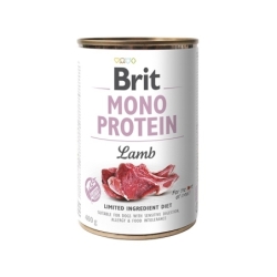 Brit Mono Protein Lamb konserv koertele 400g