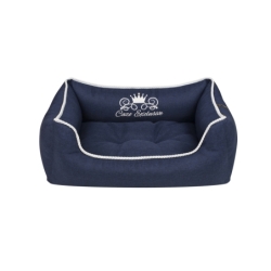 Cazo Soft Bed Royal Line Navy pesa koertele 65x50cm