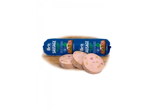 Brit Premium Turkey & Peas vorst koertele 800g