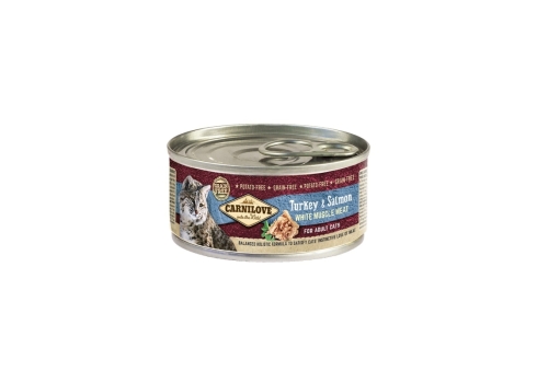 Carnilove Cat Turkey & Salmon konserv kassidele 100g