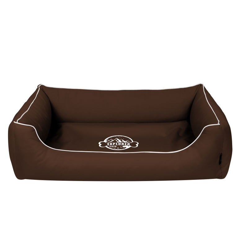 Cazo Outdoor Bed Maxy pruun pesa koertele 80x65cm Cazo Outdoor Bed Maxy pruun pesa koertele 80x65cm