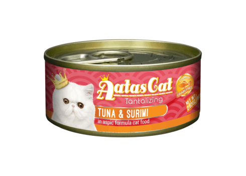 Aatas Cat Tantalizing Tuna & Surimi konserv kassile 80g