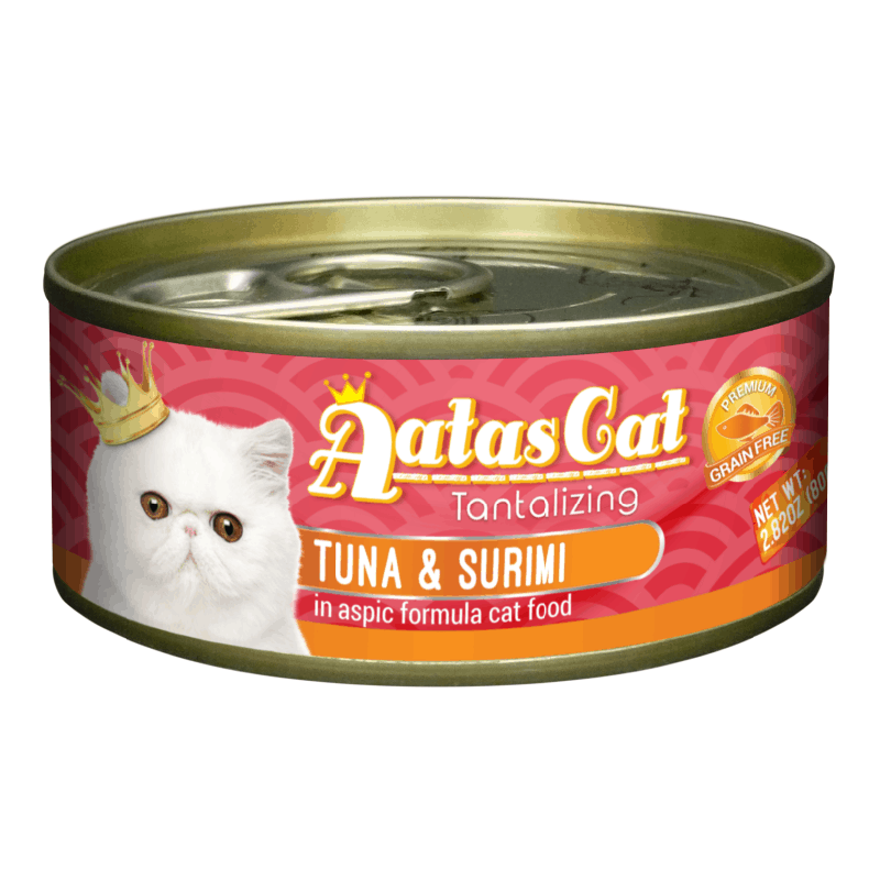 Aatas Cat Tantalizing Tuna & Surimi konserv kassile 80g Aatas Cat Tantalizing Tuna & Surimi konserv kassile 80g