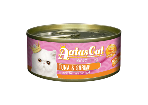 Aatas Cat Tantalizing Tuna & Shrimp konserv kassile 80g