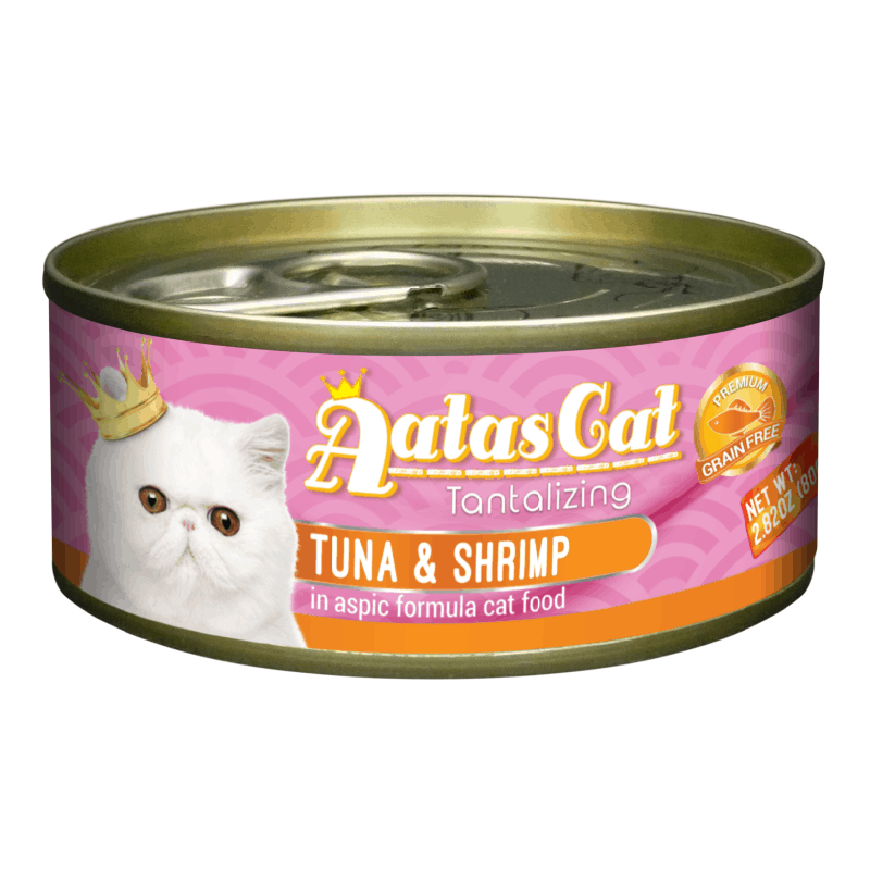 Aatas Cat Tantalizing Tuna & Shrimp konserv kassile 80g Aatas Cat Tantalizing Tuna & Shrimp konserv kassile 80g
