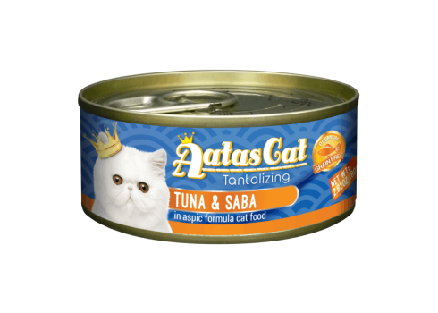Aatas Cat Tantalizing Tuna & Saba konserv kassile 80g