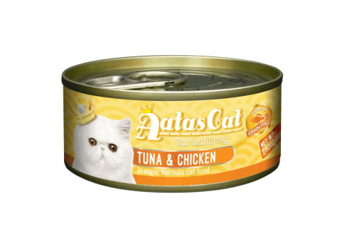 Aatas Cat Tantalizing Tuna & Chicken konserv kassile 80g