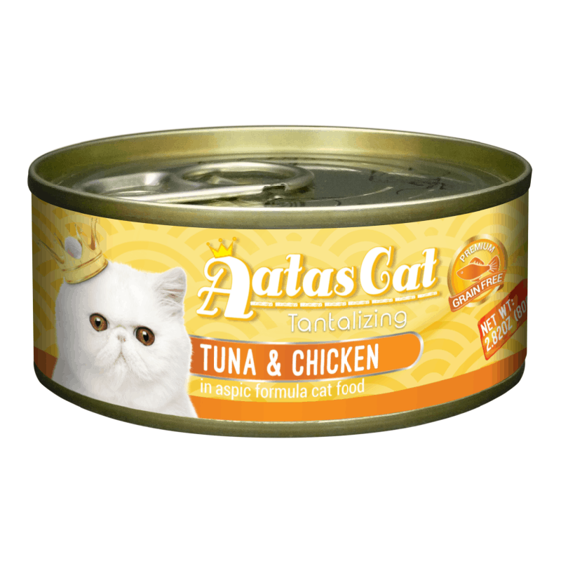 Aatas Cat Tantalizing Tuna & Chicken konserv kassile 80g Aatas Cat Tantalizing Tuna & Chicken konserv kassile 80g