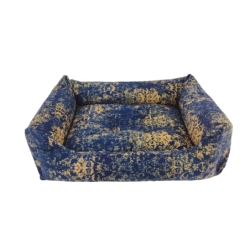 Cazo Soft Bed Vintage sinine pesa koertele 75x60cm