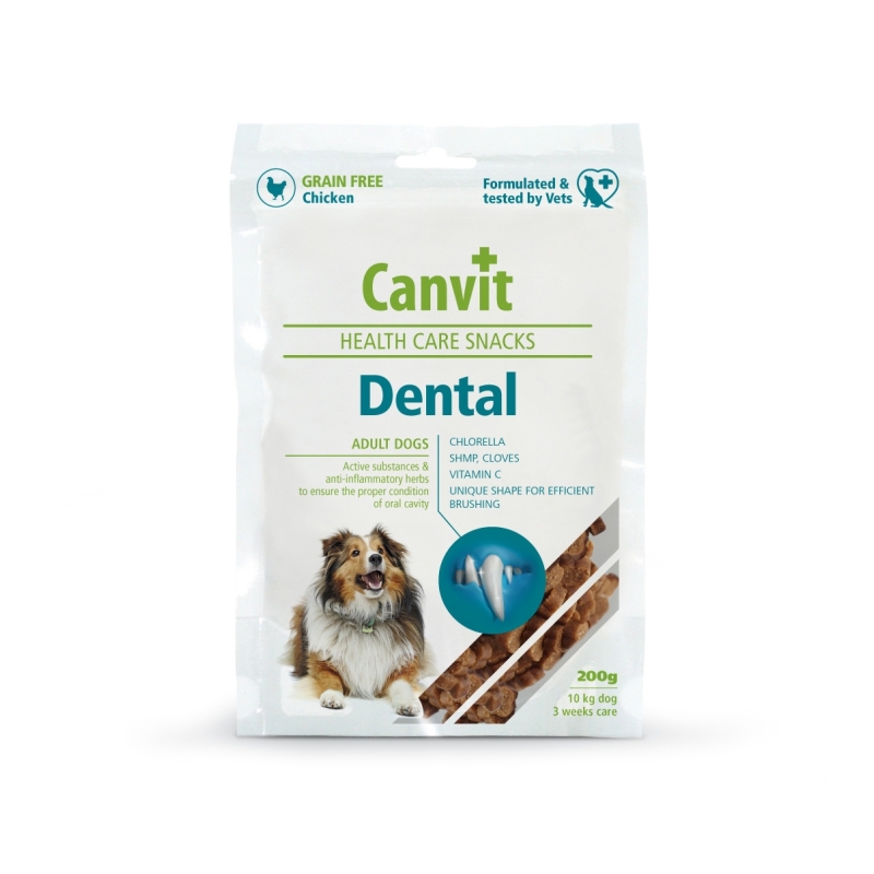 Canvit snack Dental närimismaius koerale 200g Canvit snack Dental närimismaius koerale 200g