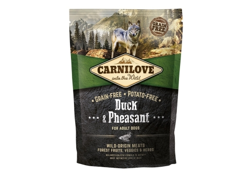 Carnilove Duck & Pheasant for Adult koeratoit 1,5 kg