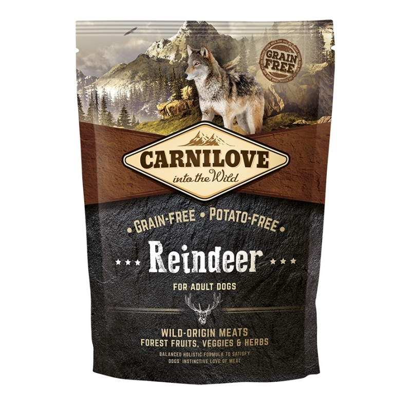 Carnilove Reindeer for Adult koeratoit 1,5 kg Carnilove Reindeer for Adult koeratoit 1,5 kg