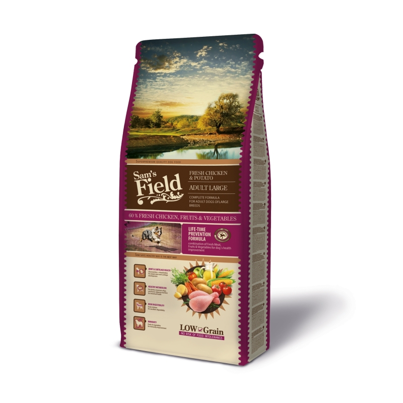 Sam's Field Adult Large Chicken koeratoit 2,5 kg