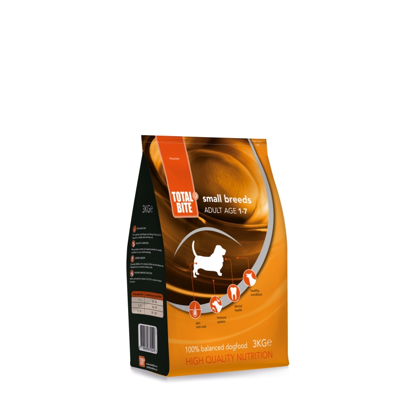 Total Bite Adult small breeds 3kg Total Bite Adult small breeds 3kg