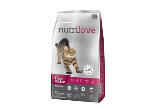 Nutrilove adult kassitoit 1,5kg