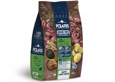 Polaris grainfree puppy large Lamb & Salmon 2,5kg